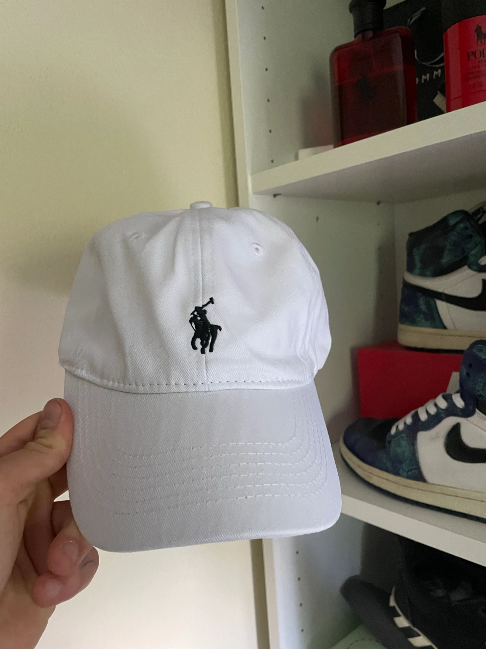 Gorra Ralph Lauren Balnca 